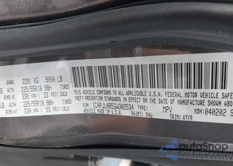 2016 Jeep Cherokee Sport from USA, damaged, VIN 1C4PJLAB5GW302634